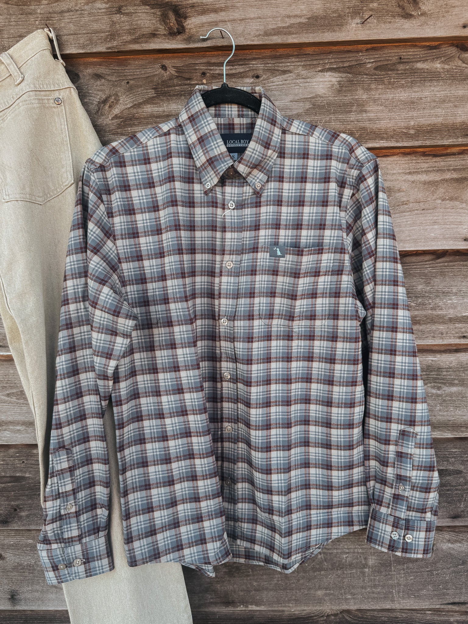 Men's Local Boy Gardner Stretch Flannel