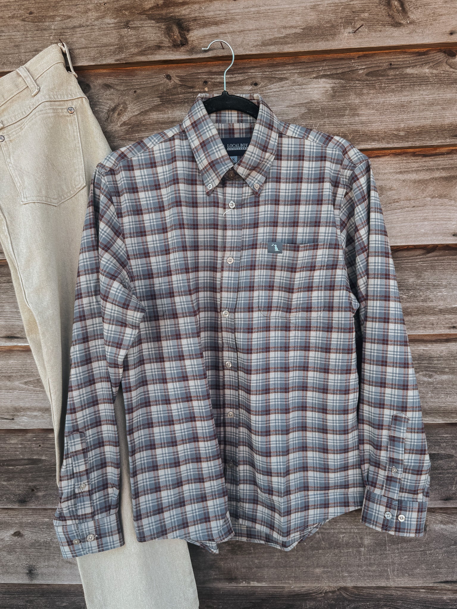 Men's Local Boy Gardner Stretch Flannel