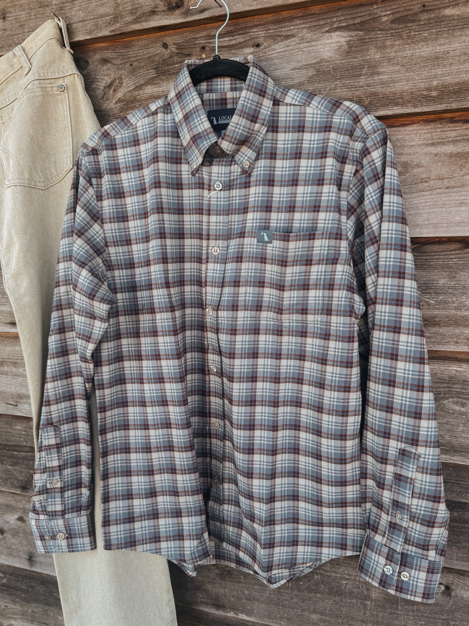 Men's Local Boy Gardner Stretch Flannel