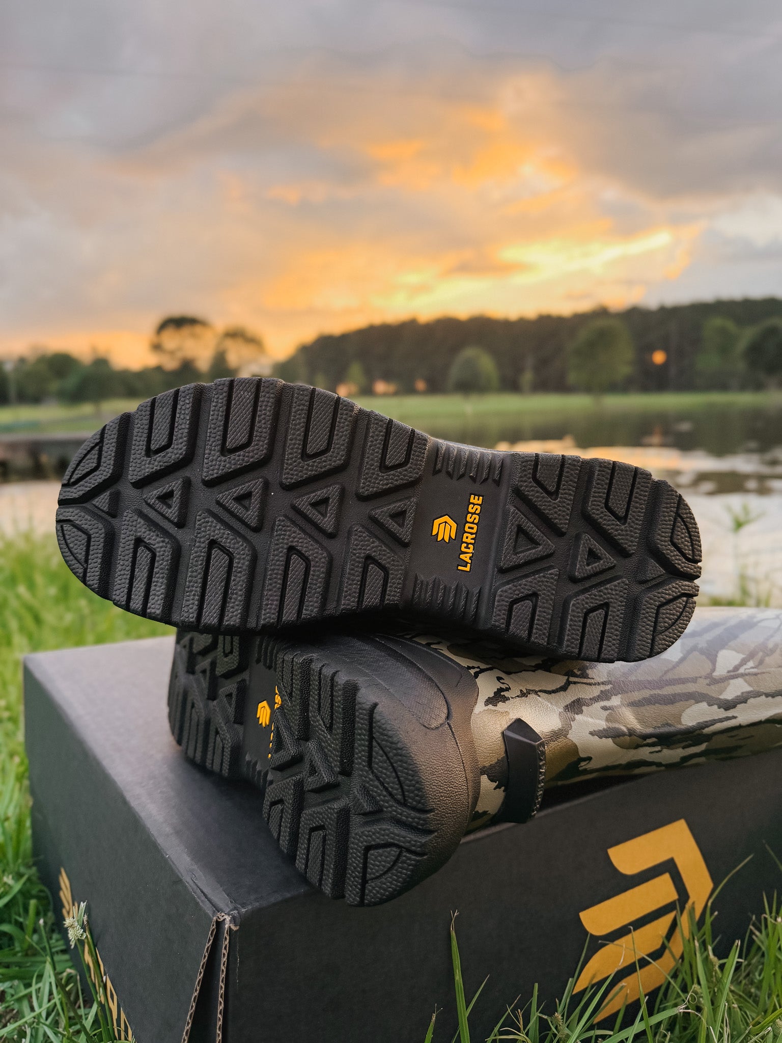 Men's Lacrosse Burly Aero Boots in Bottomland