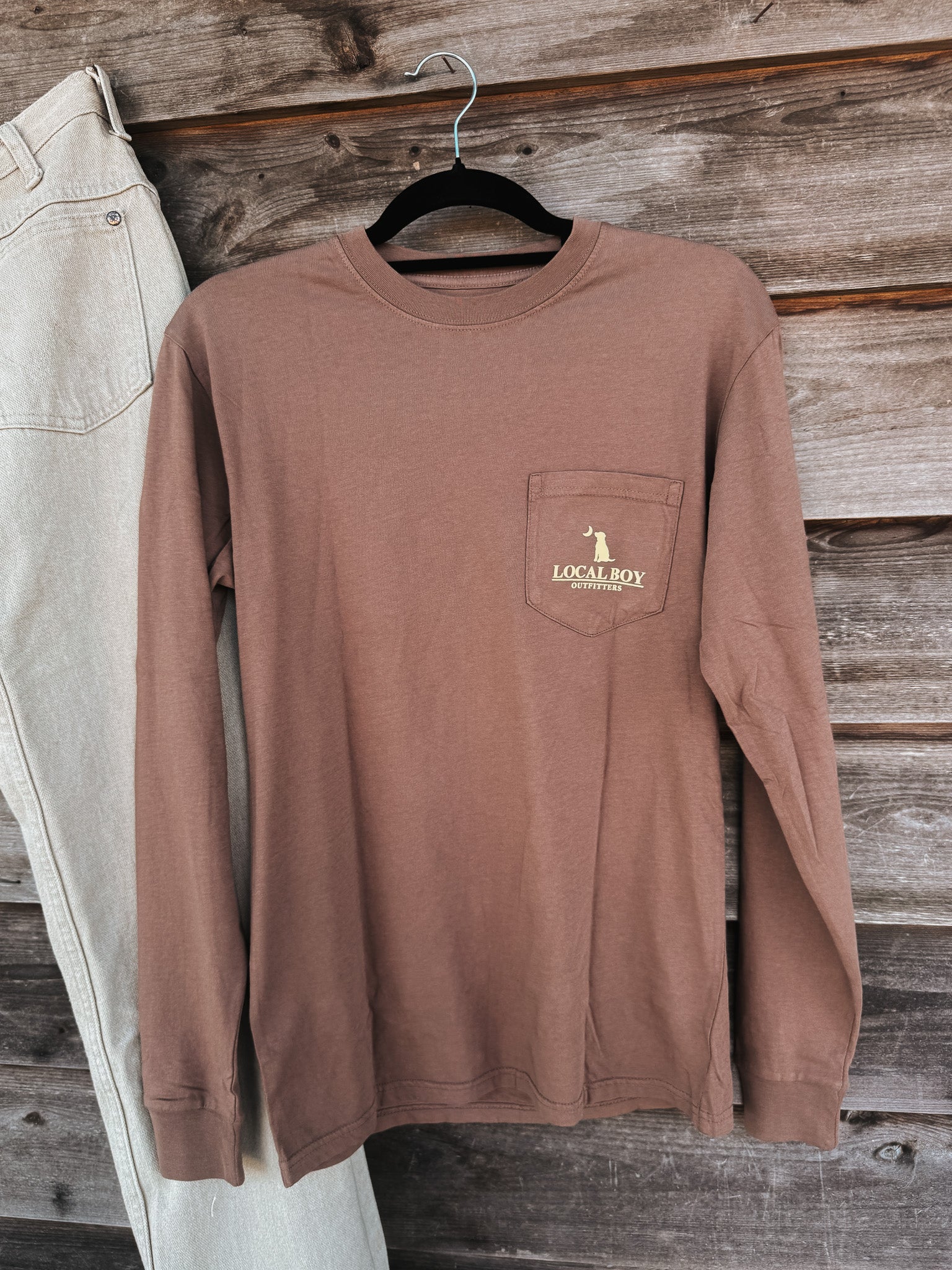 Men's Local Boy Greenhead Flight Long Sleeve T-Shirt