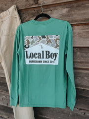 Men's Local Boy Smoked Homegrown Long Sleeve T-Shirt