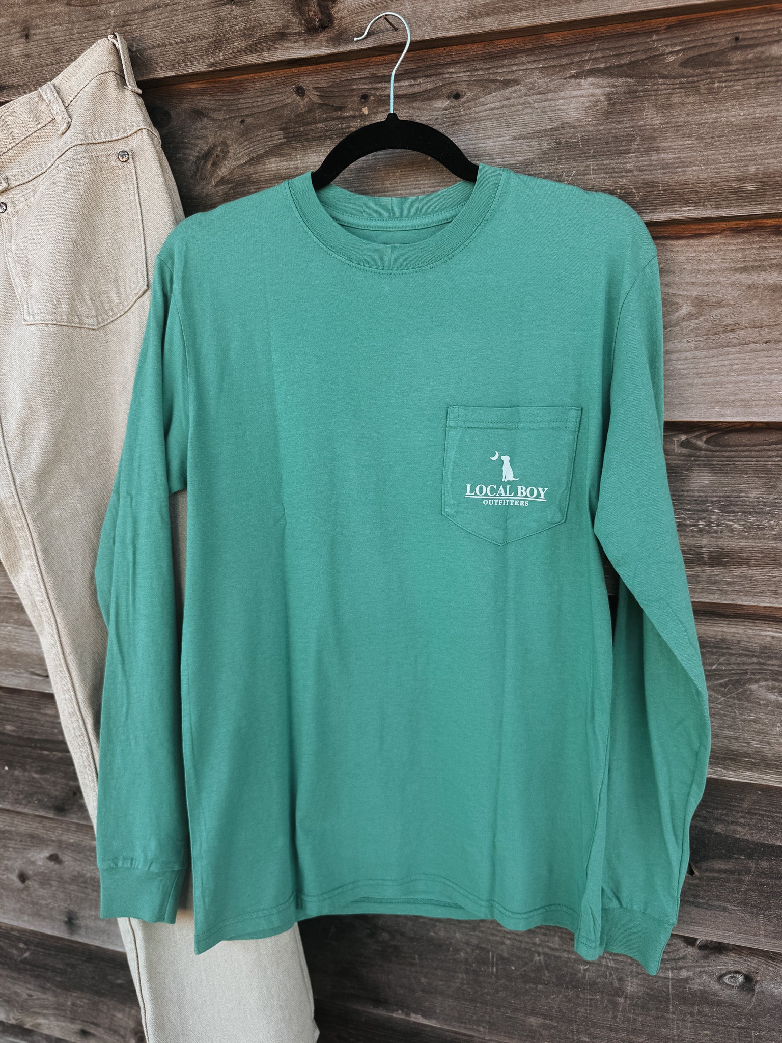 Men's Local Boy Smoked Homegrown Long Sleeve T-Shirt