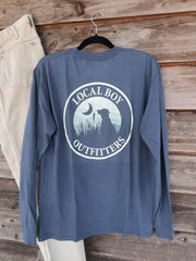 Men's Local Boy Original Blue Ridge Long Sleeve T-Shirt