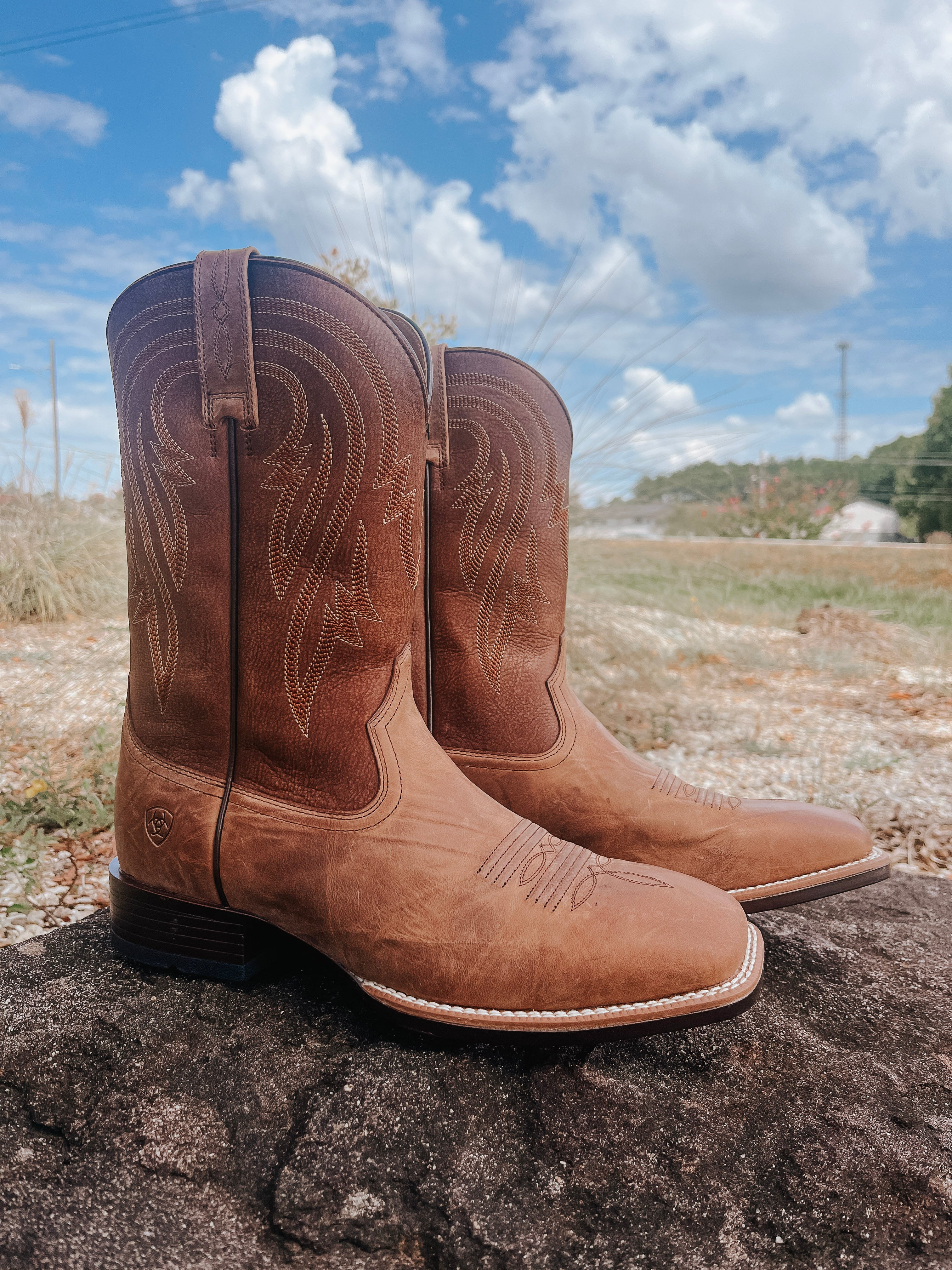 Men's Ariat Plano Western Boots