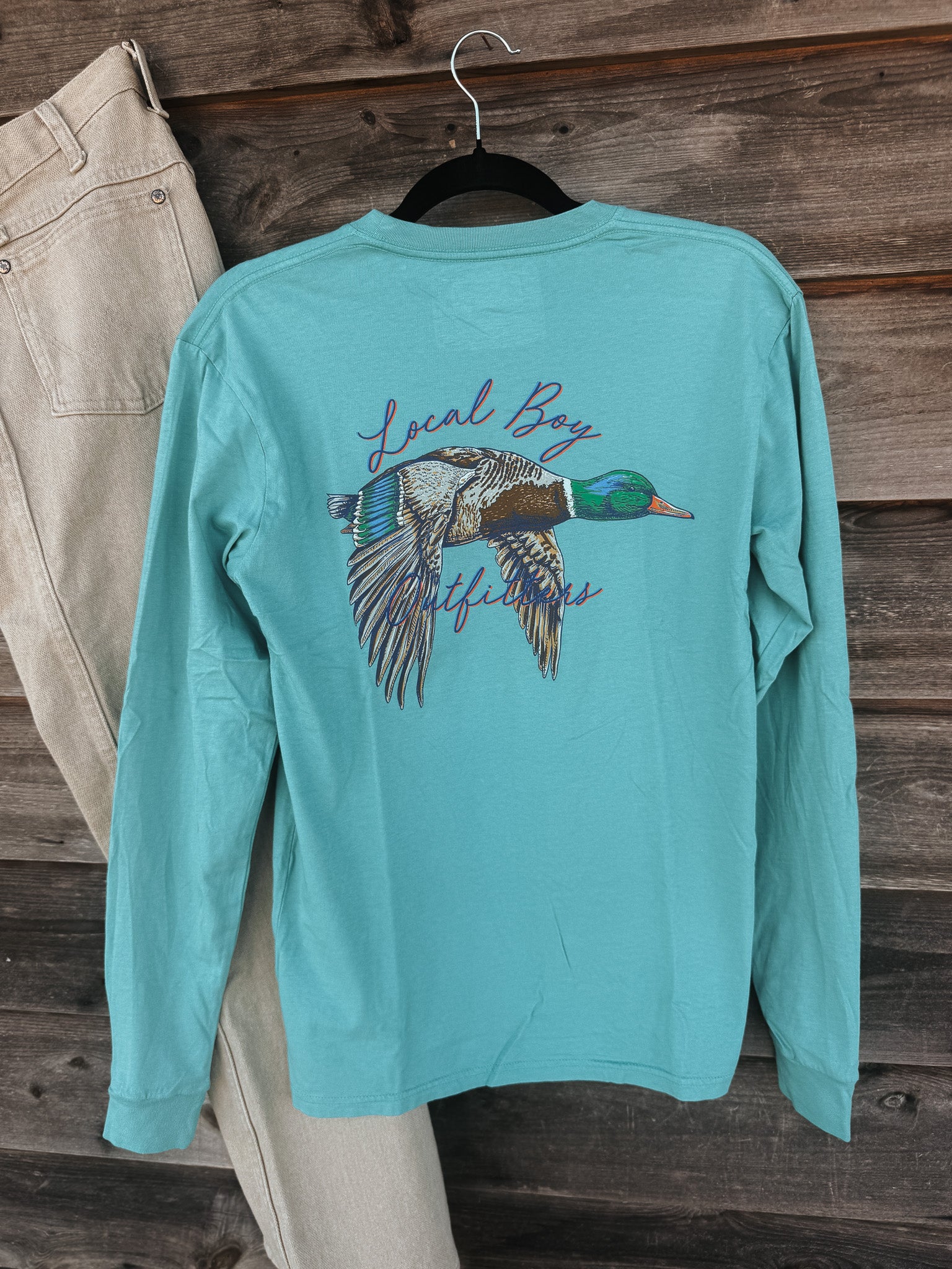 Men's Local Boy Migrating Long Sleeve T-Shirt