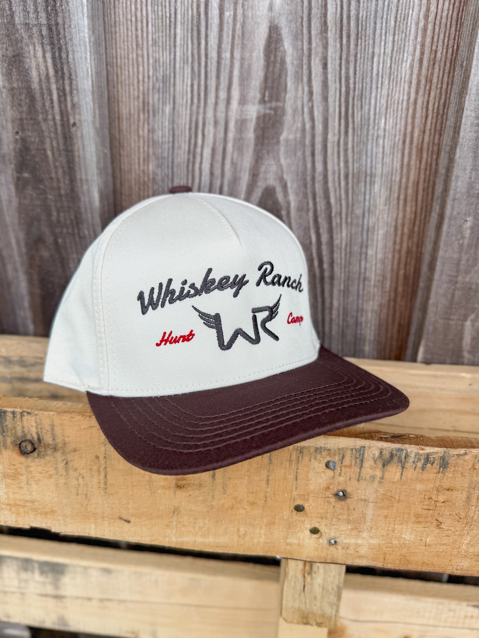 Whiskey Bent Hat Co. Duck Camp Tan Cap