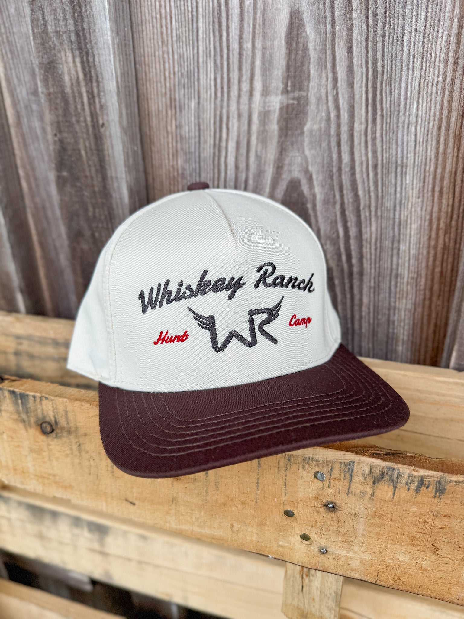 Whiskey Bent Hat Co. Duck Camp Tan Cap