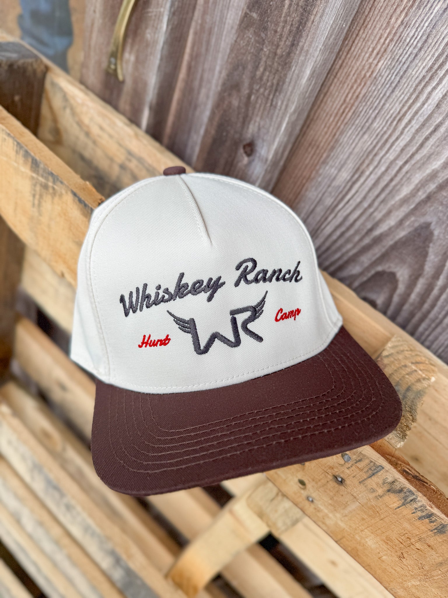 Whiskey Bent Hat Co. Duck Camp Tan Cap