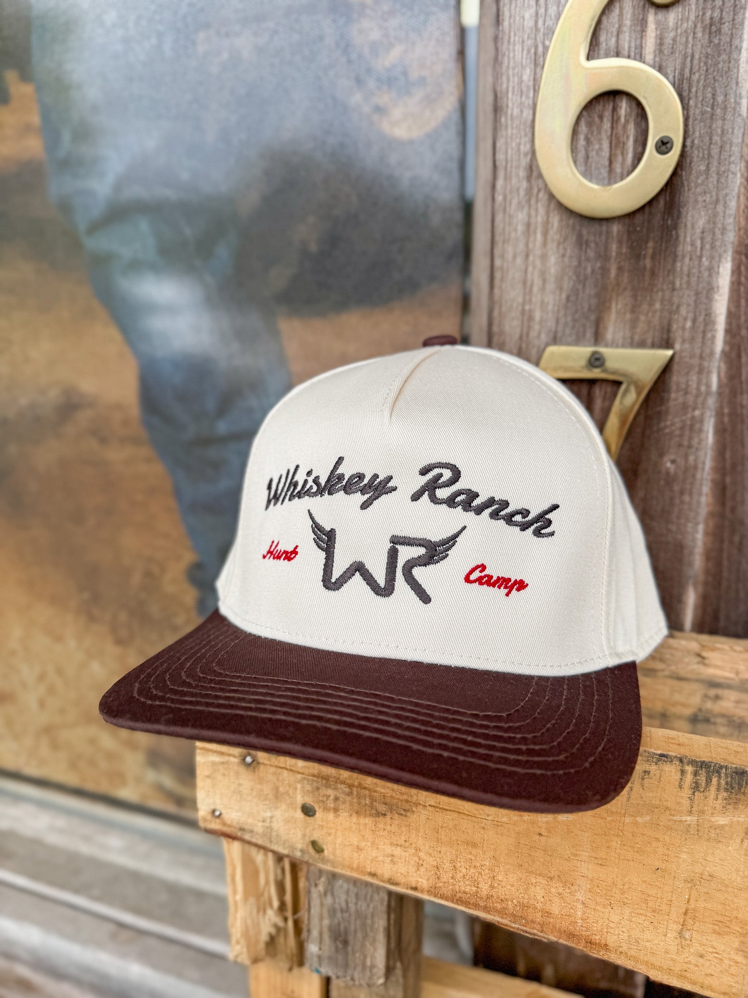 Whiskey Bent Hat Co. Duck Camp Tan Cap