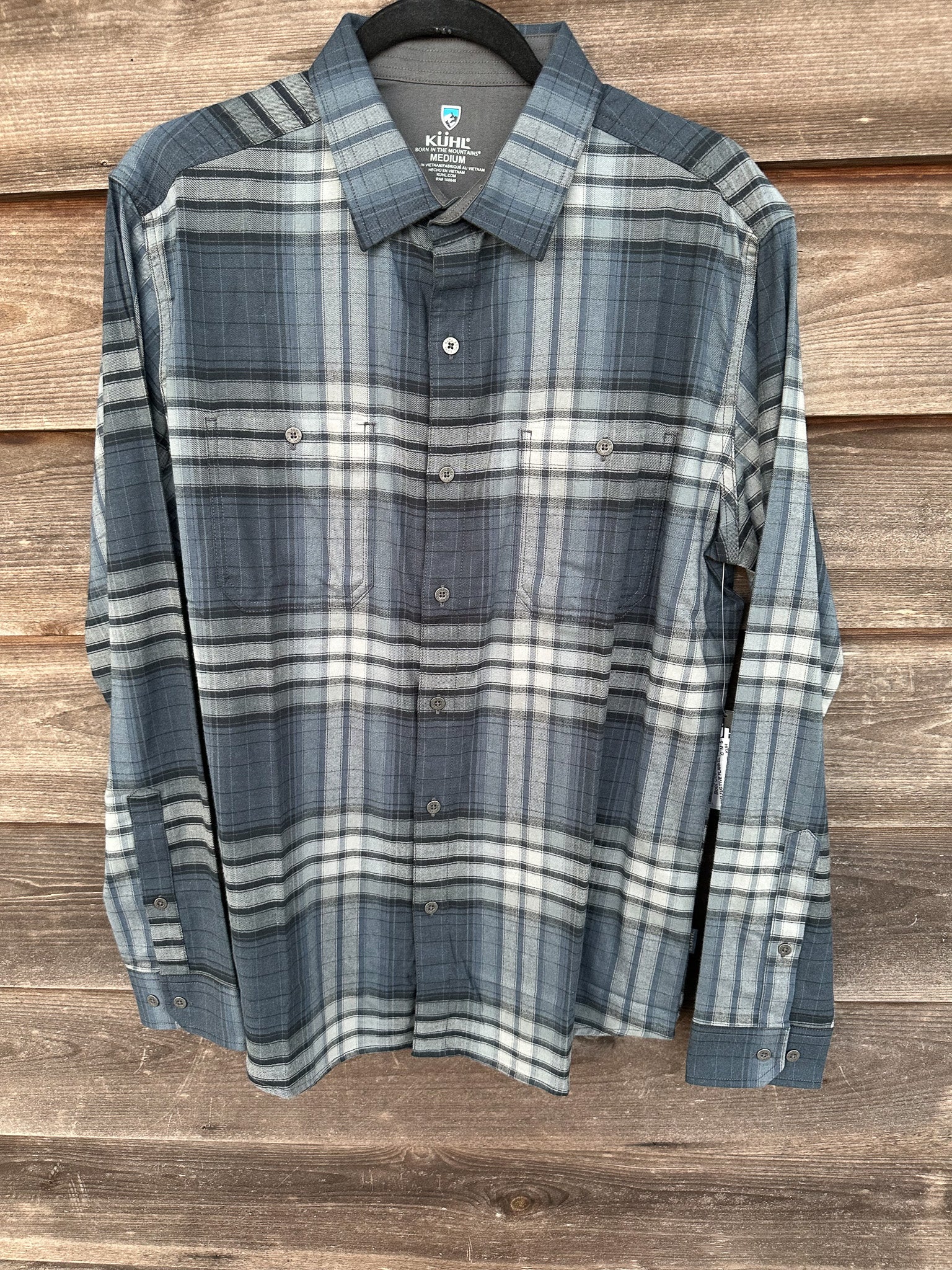 Kuhl Men's Fugitive Flannel in City Night
