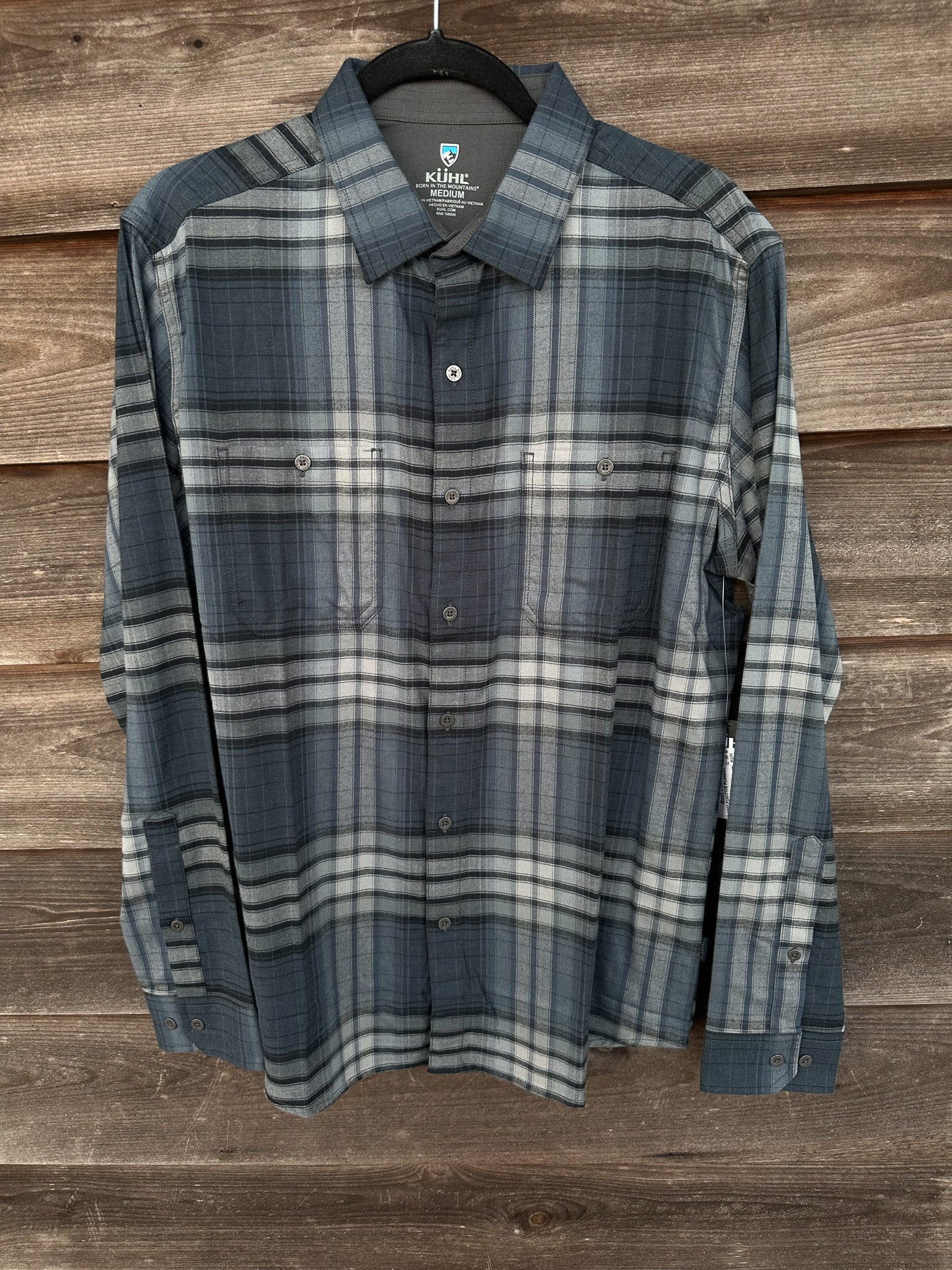 Kuhl Men's Fugitive Flannel in City Night