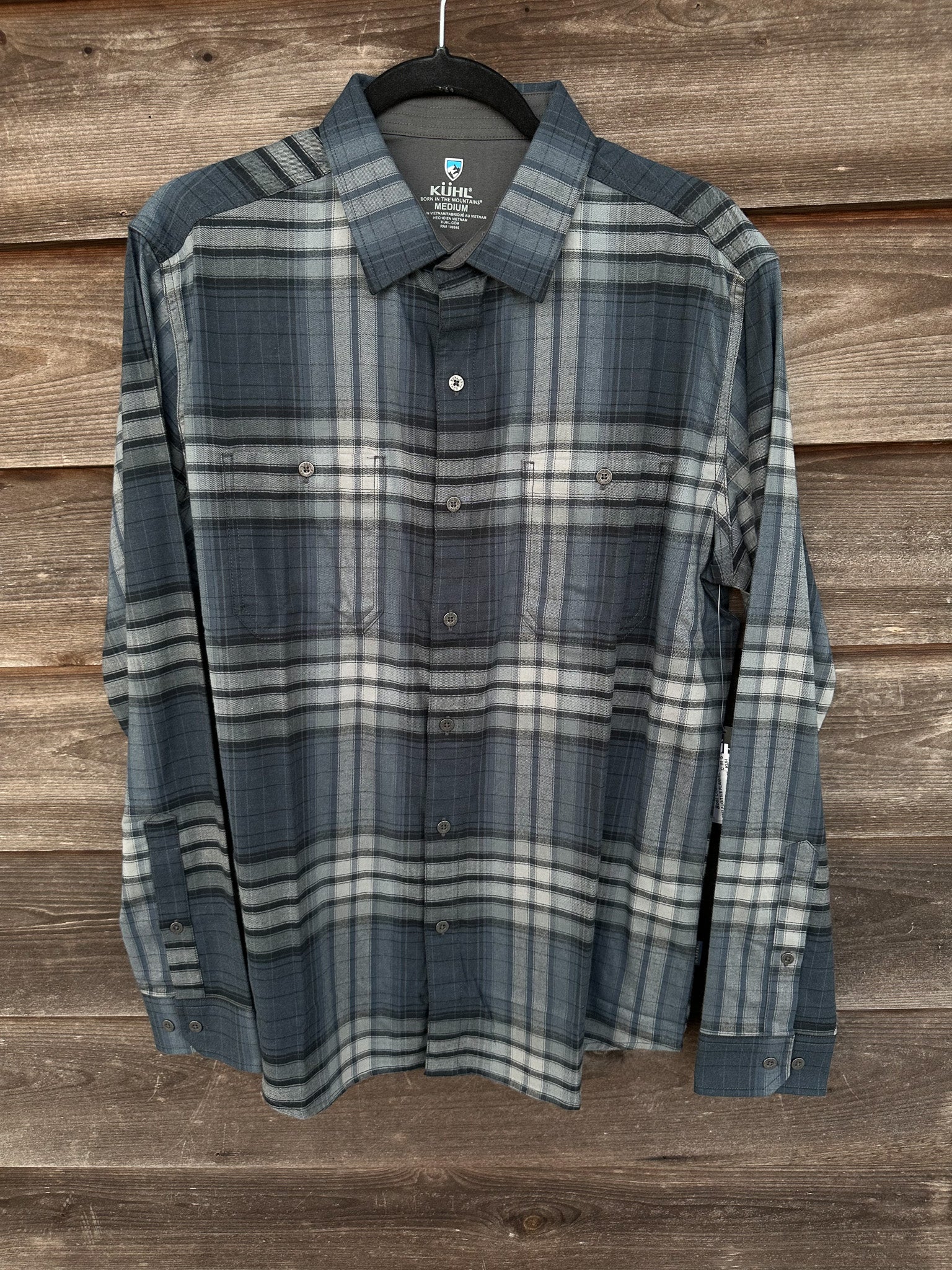 Kuhl Men's Fugitive Flannel in City Night