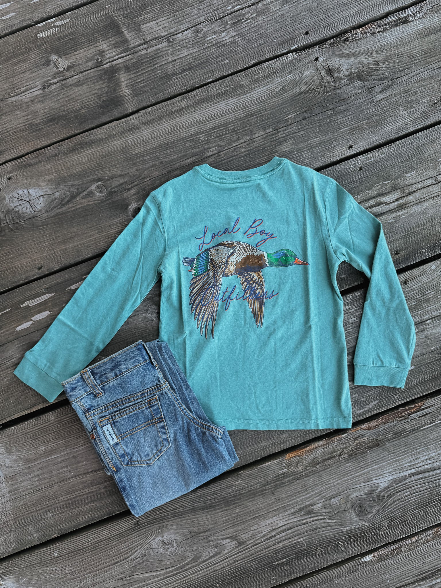 Youth Local Boy Migrating Long Sleeve T-Shirt