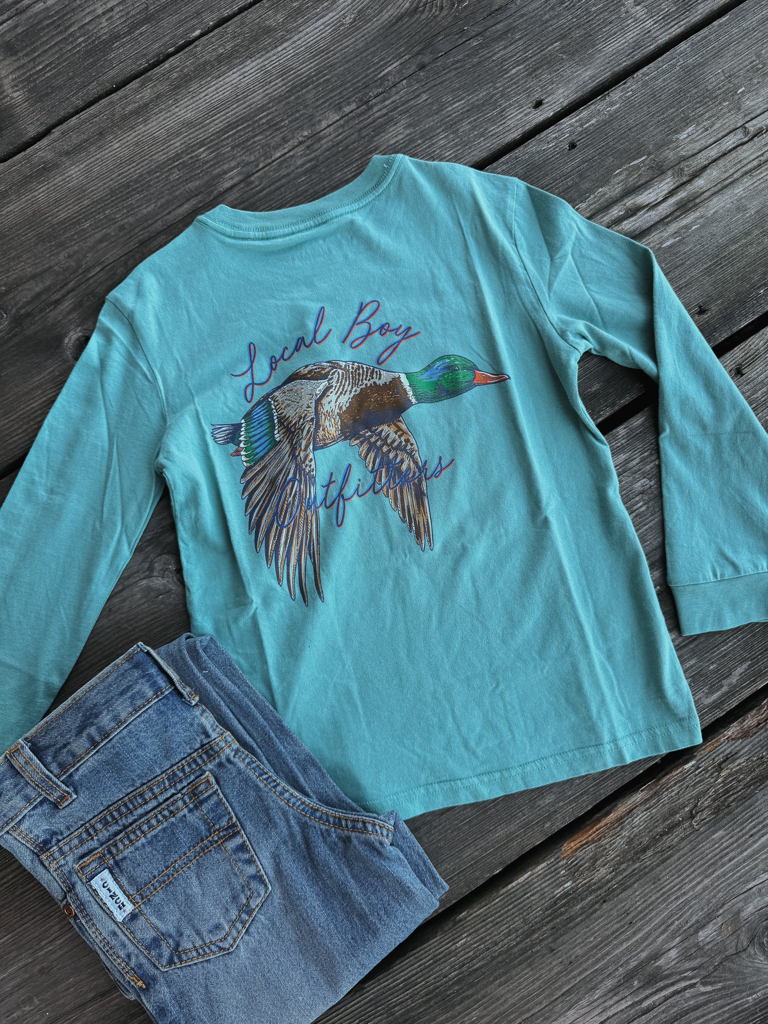 Youth Local Boy Migrating Long Sleeve T-Shirt