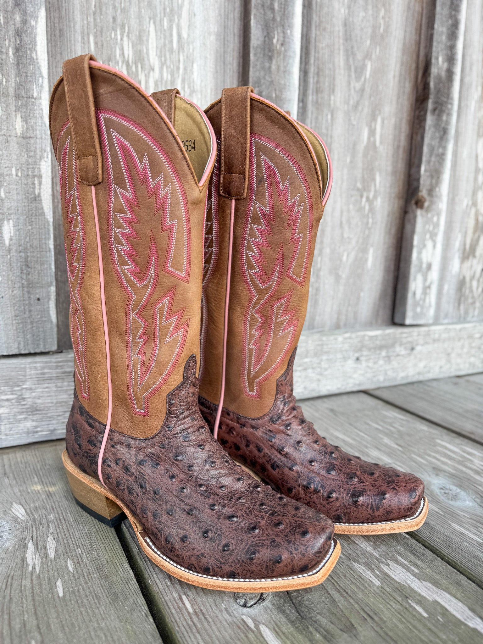 Women's Macie Bean In My Quills Ostrich Print Boots