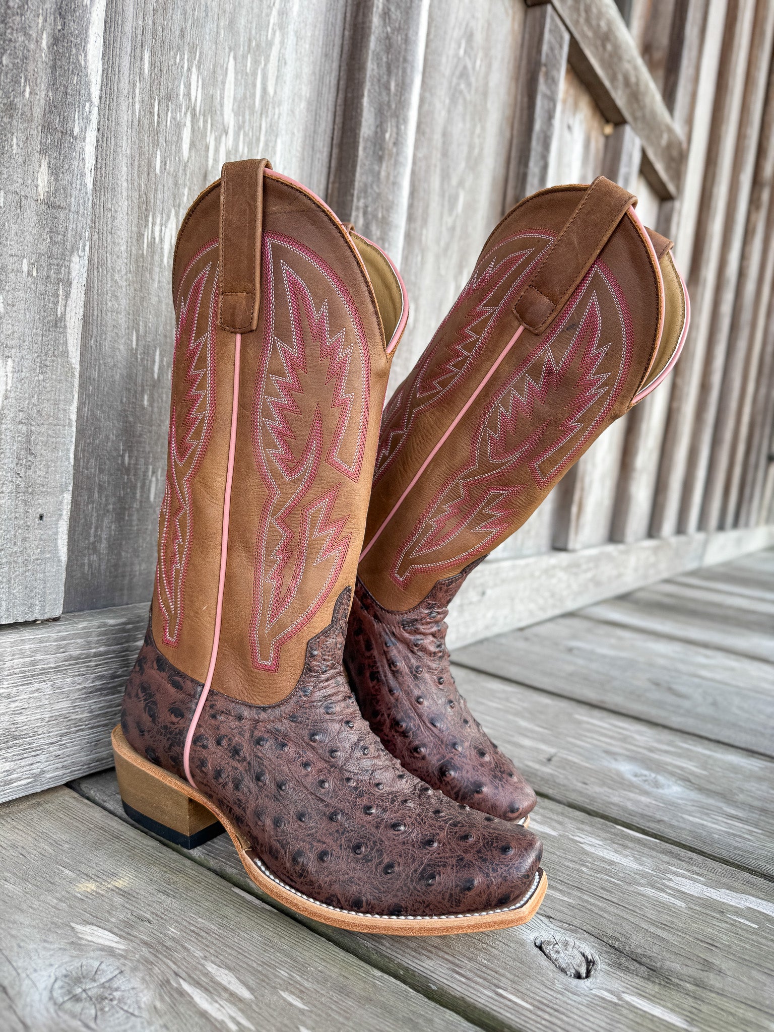 Women's Macie Bean In My Quills Ostrich Print Boots