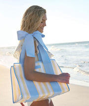 Case-Mate Bow Jelly Tote Bag - Cabana Stripe