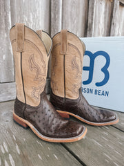 Men's Anderson Bean BC Exclusive Nicotine Ostrich/Tan Mad Cat Boots