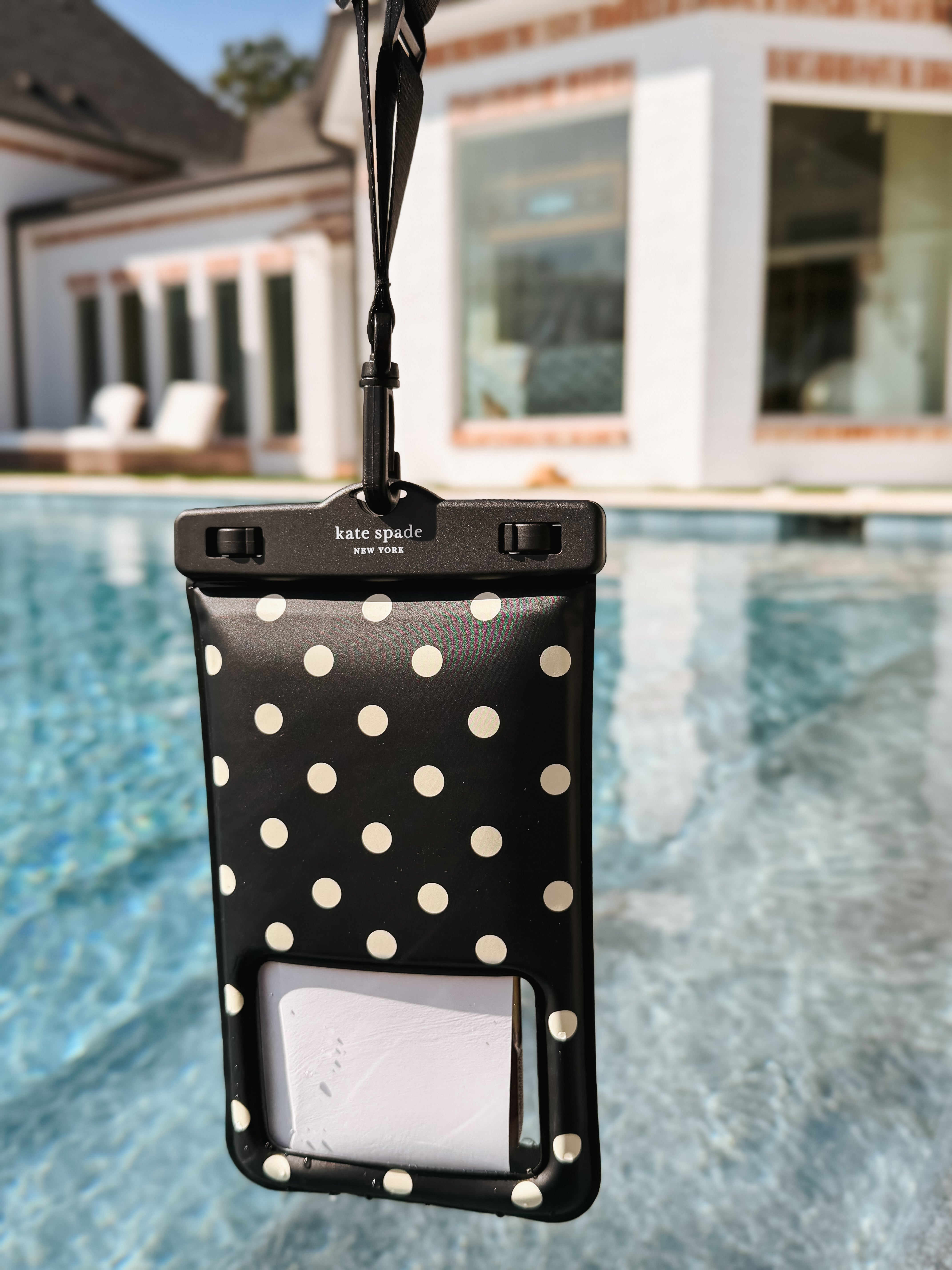 Kate Spade New York Waterproof Phone Pouch - Polka Dot