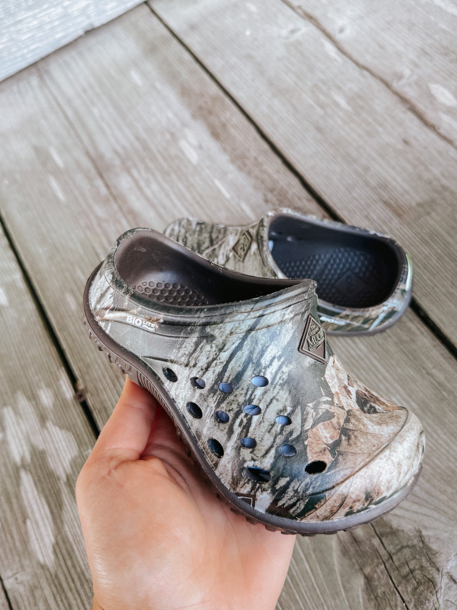 BIG KIDS' MOSSY OAK® COUNTRY DNA™ MUCKSTER LITE EVA CLOG