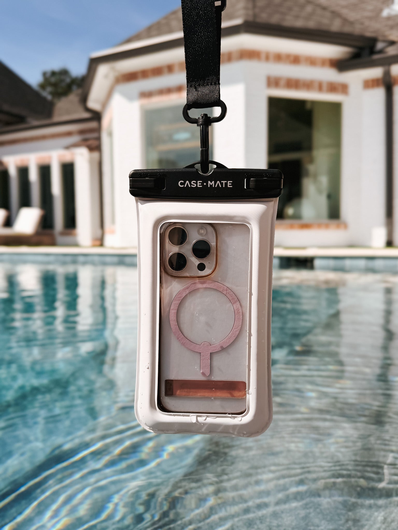 Waterproof Floating Phone Pouch - Sand Dollar