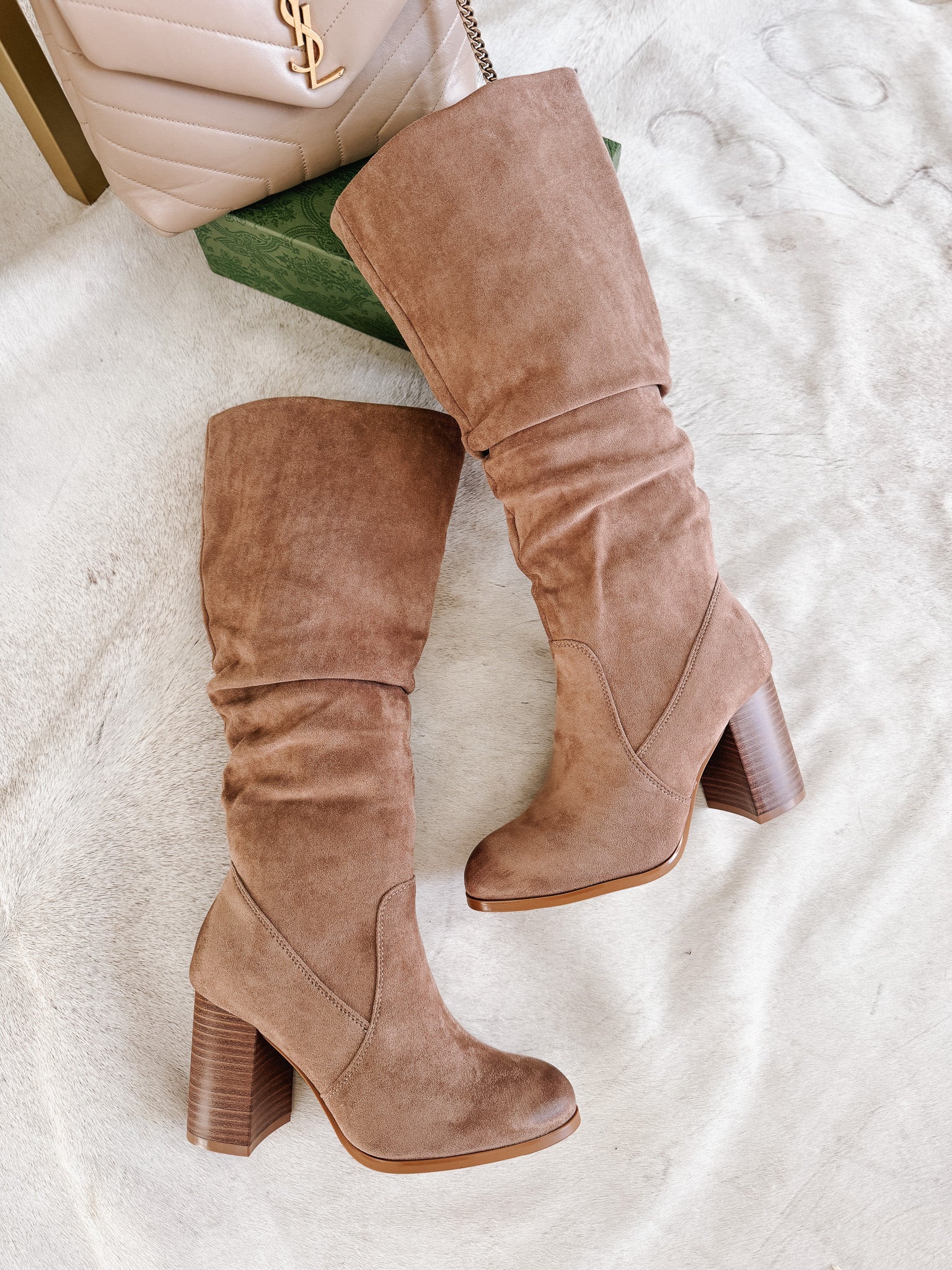 Step Into Fall Taupe Boot