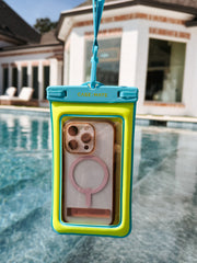 Waterproof Floating Phone Pouch - Citrus Splash
