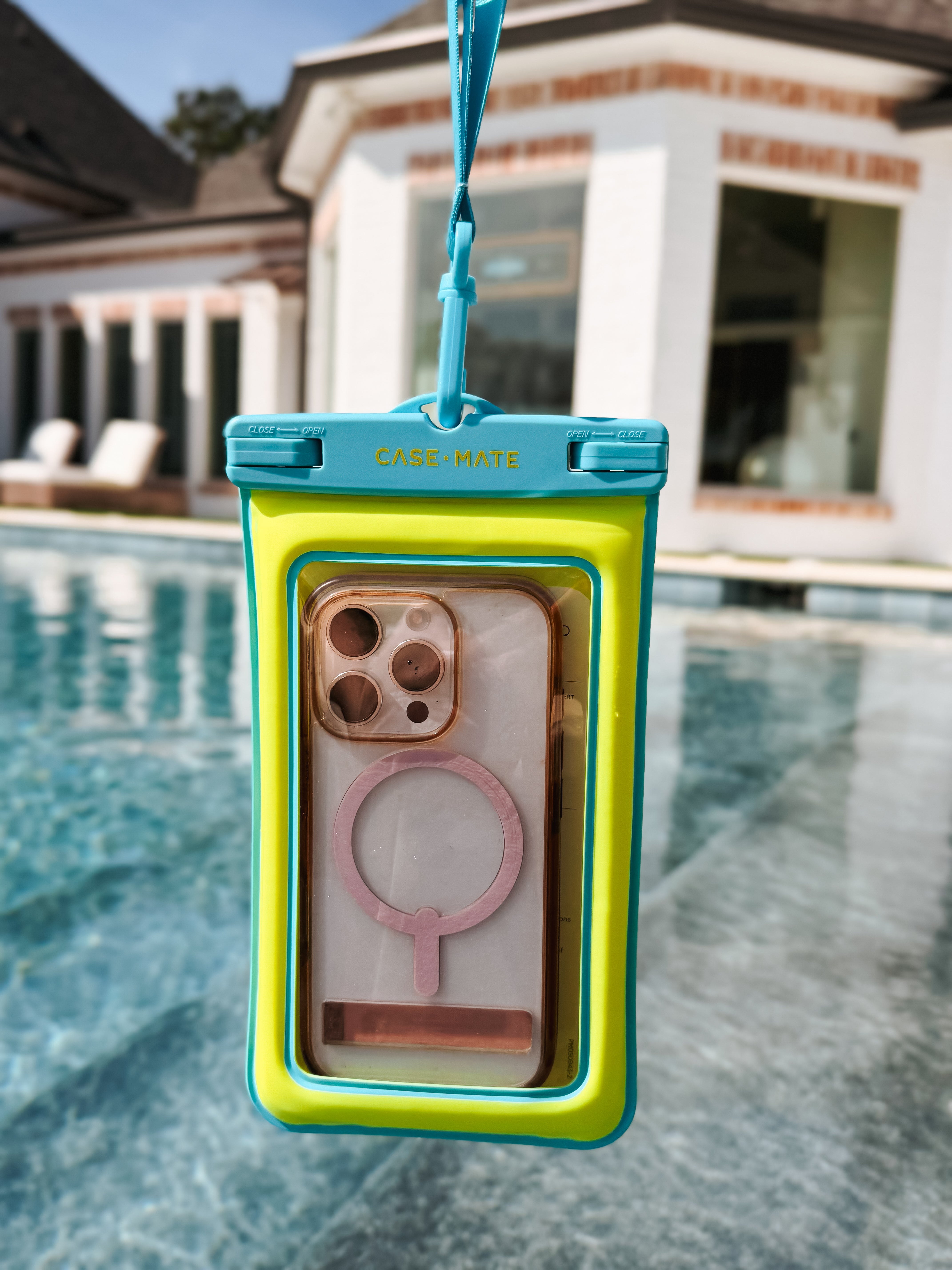 Waterproof Floating Phone Pouch - Citrus Splash