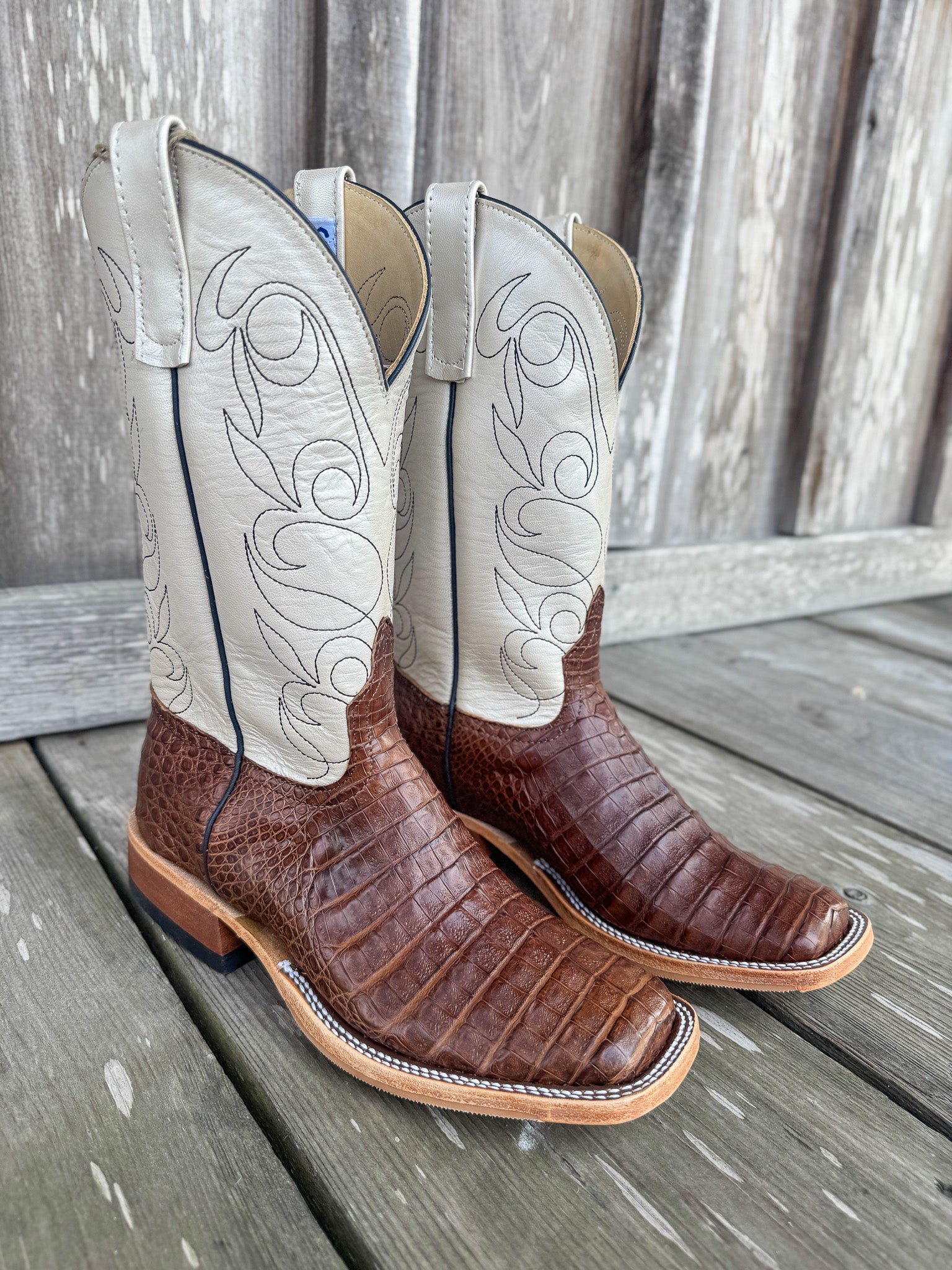 Men's Anderson Bean BC Exclusive Post Oak Caimen/Lustre Boots