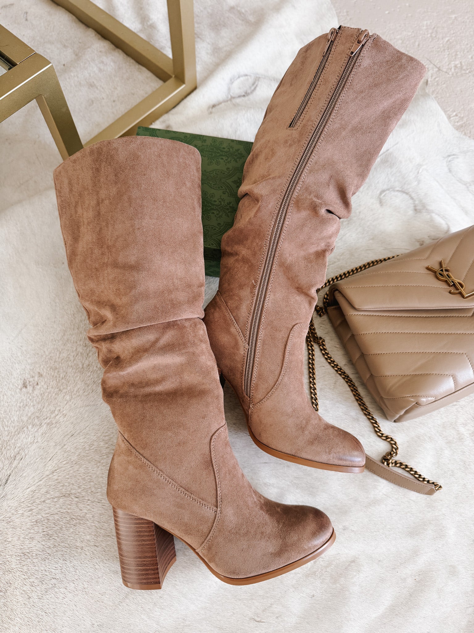 Step Into Fall Taupe Boot