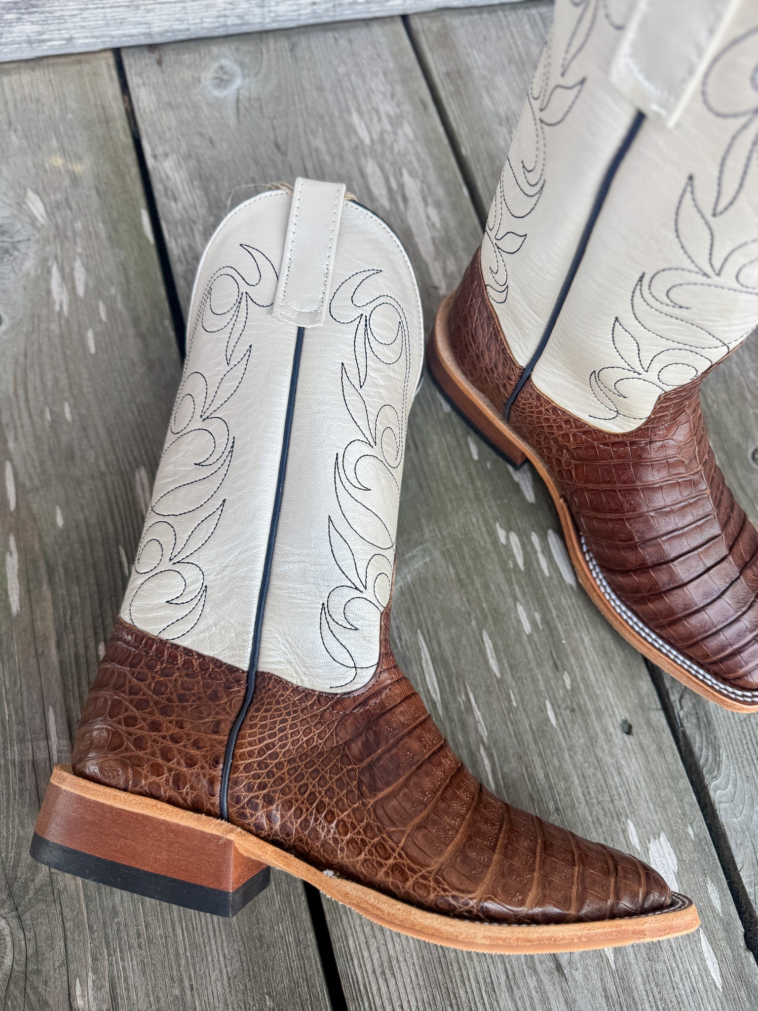 Men's Anderson Bean BC Exclusive Post Oak Caimen/Lustre Boots