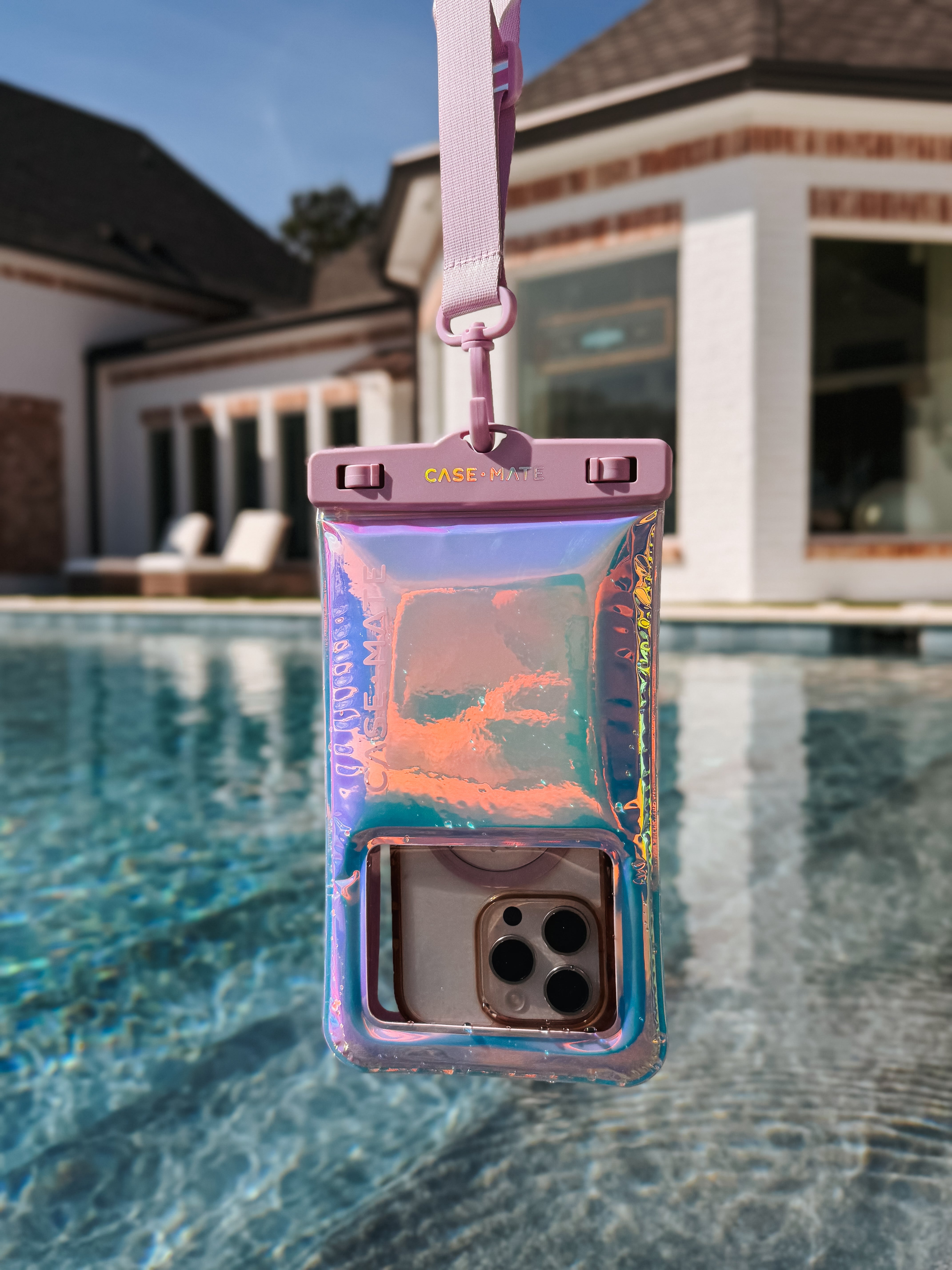 Waterproof Floating Phone Pouch - Iridescent