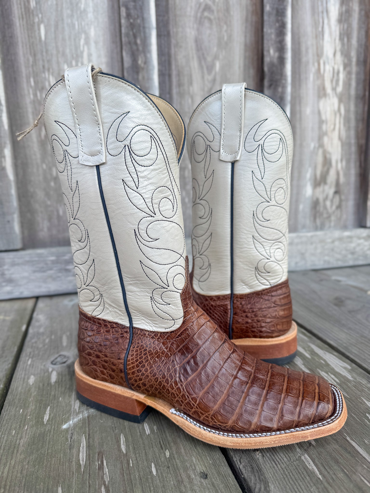 Men's Anderson Bean BC Exclusive Post Oak Caimen/Lustre Boots