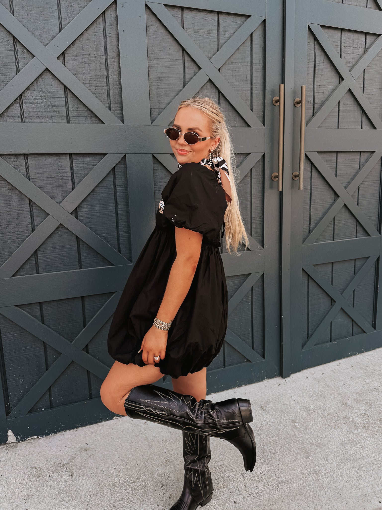 It's Go Time Dress in Black