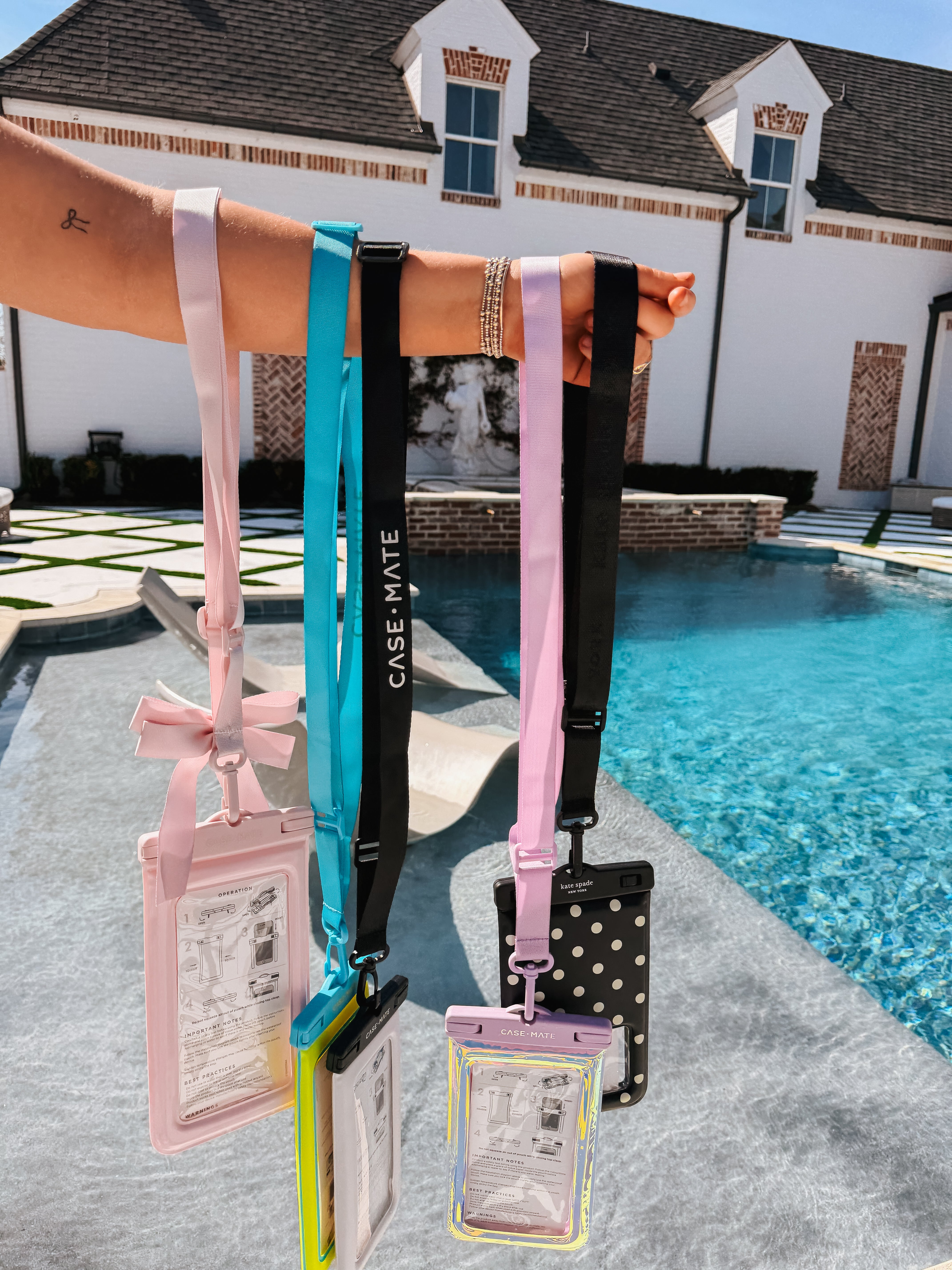 Waterproof Floating Phone Pouch - Citrus Splash