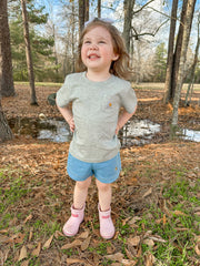 Carhartt Toddler & Kid's Pocket T-Shirt in Heather Grey