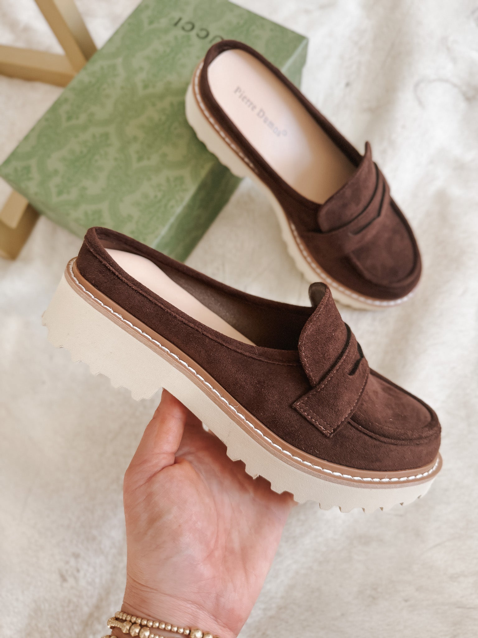 Sweet Steps Brown Slip On