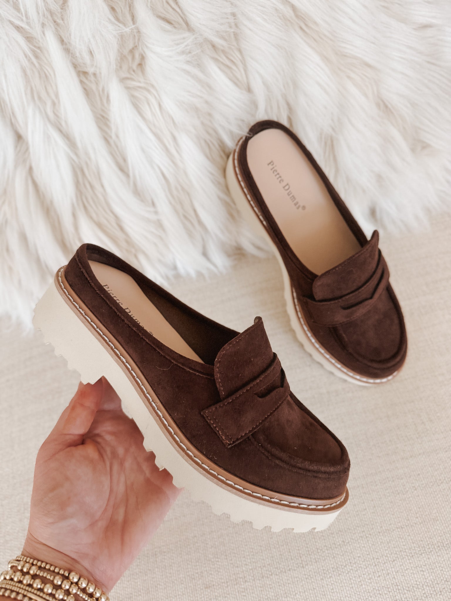 Sweet Steps Brown Slip On