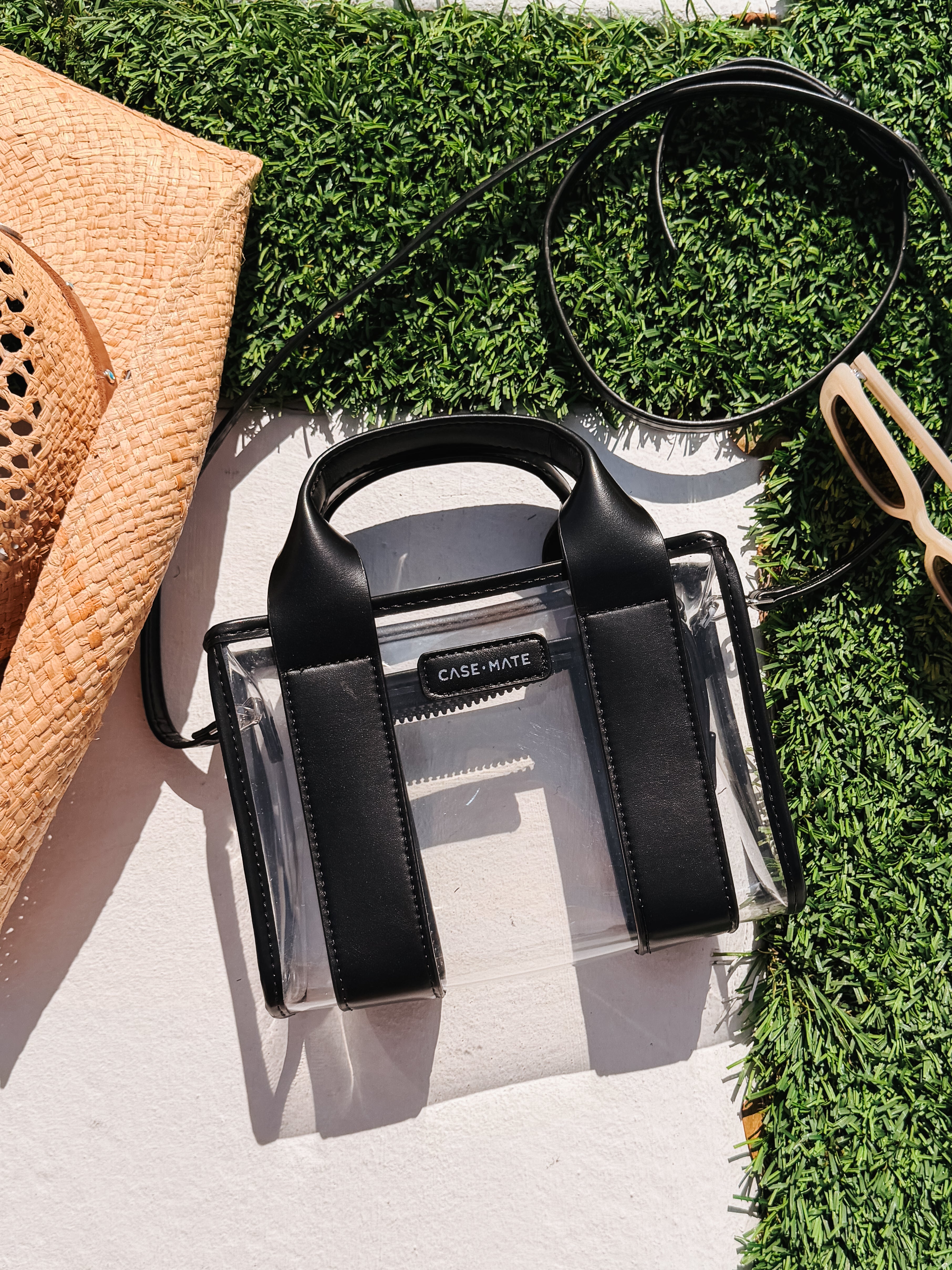 Case-Mate Clear Stadium Bag - Midnight Black