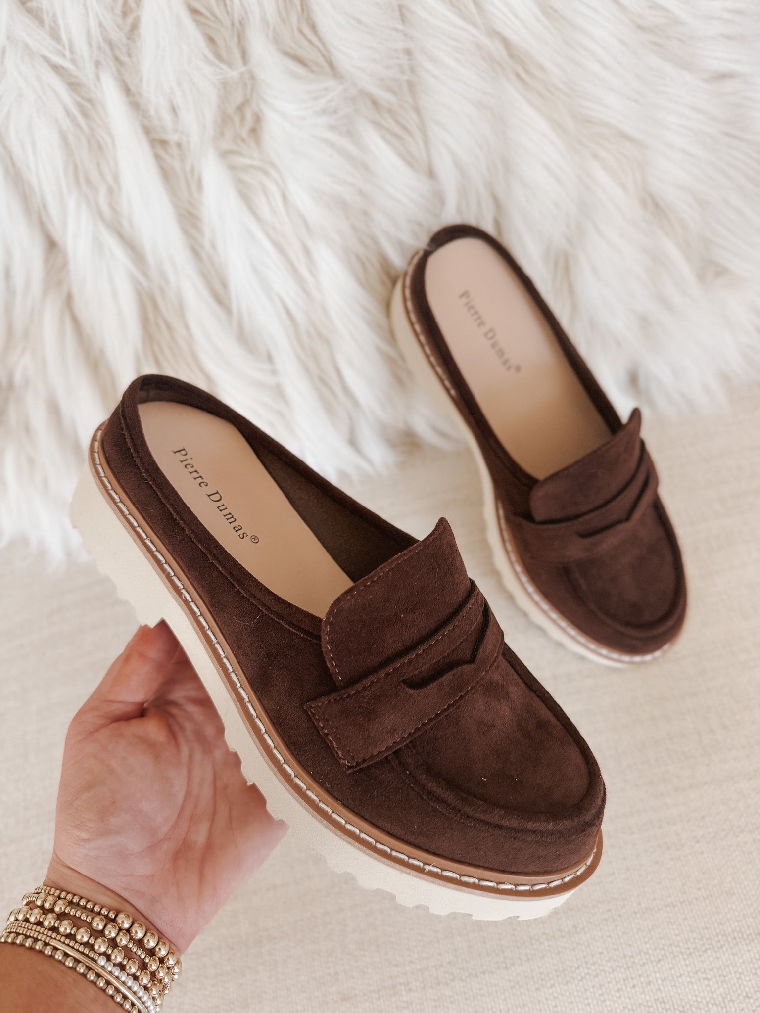 Sweet Steps Brown Slip On
