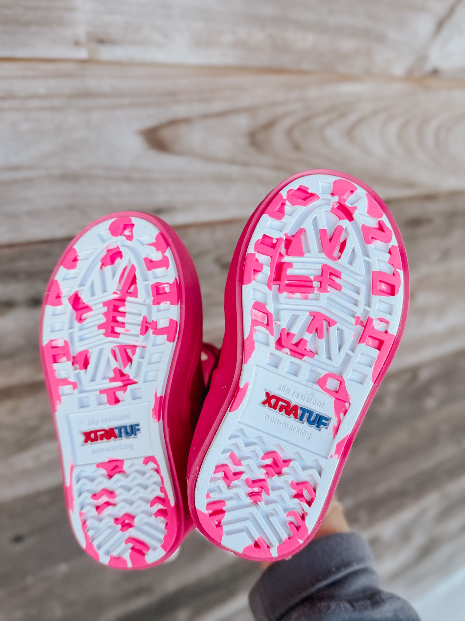 Kid's XTRATUF Ankle Deck Boots in Pink