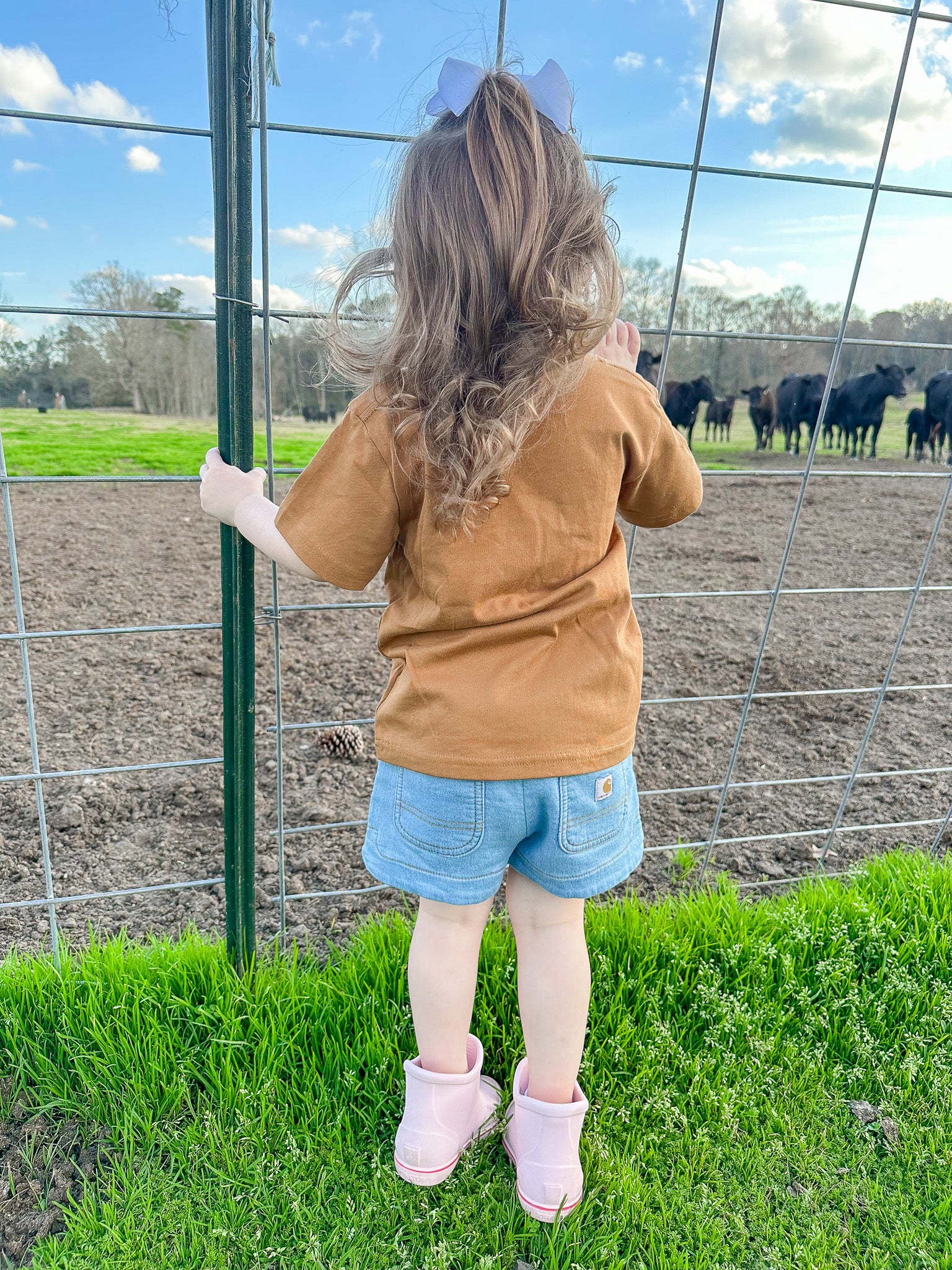 Carhartt Toddler & Kid's Pocket T-Shirt in Carhartt Brown