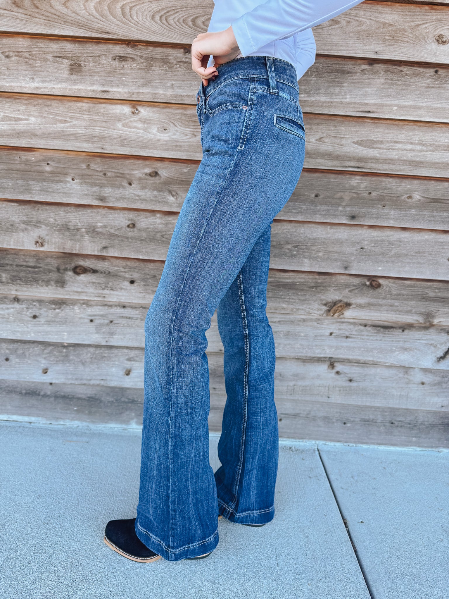 Women's Cinch Slim Fit Lynden Dark Stone Jean