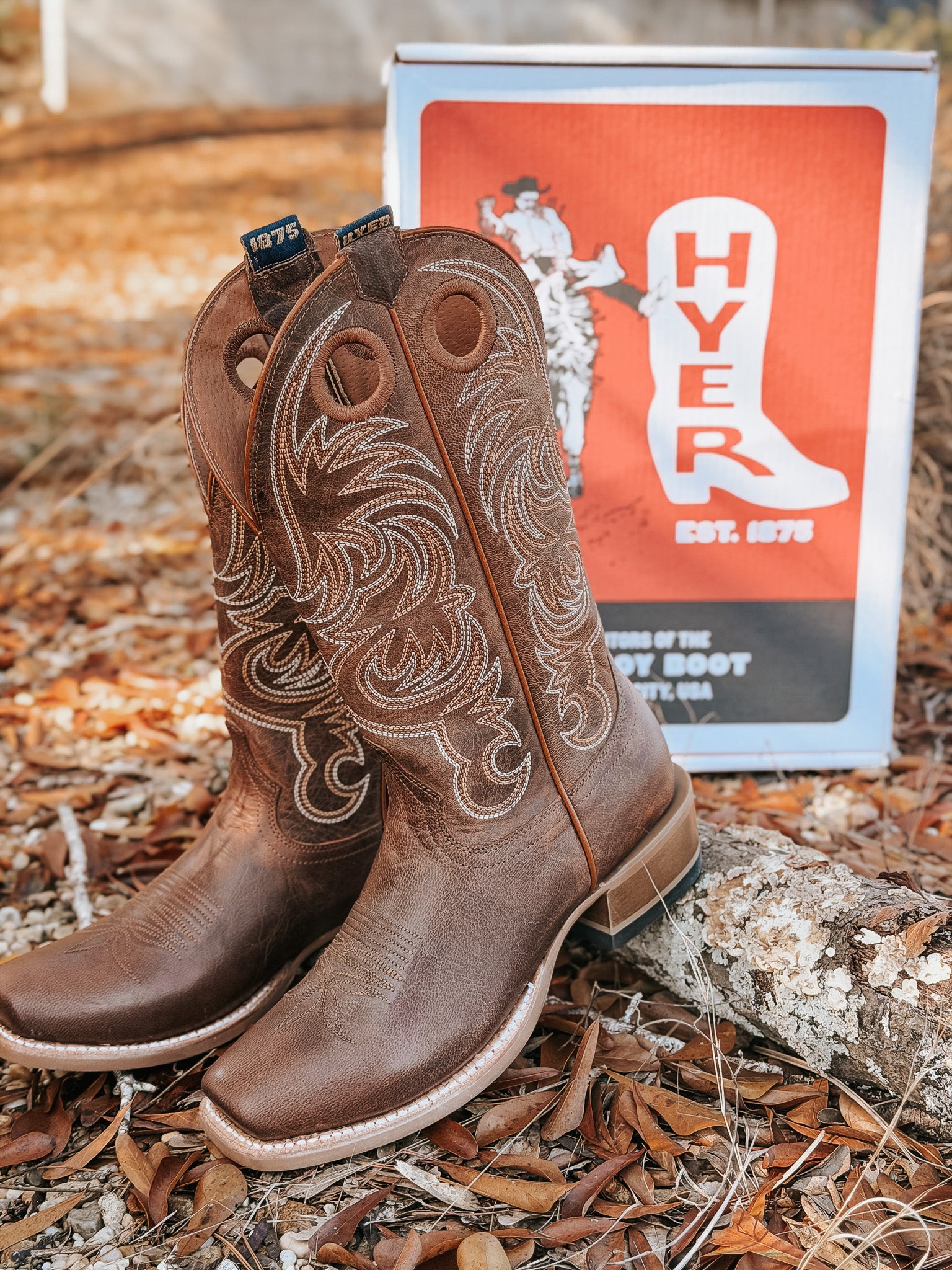 HYER Men's Burrton Western Boots