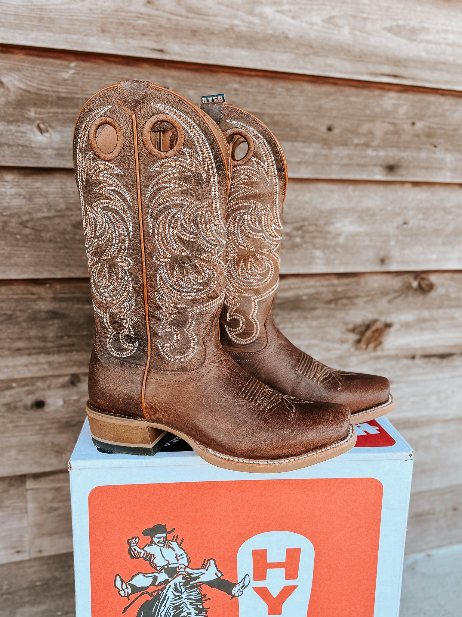 HYER Men's Burrton Western Boots