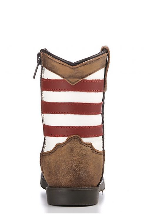 BOTA CON PUNTA CUADRADA Y ESTRELLAS Y RAYAS SMOKY MOUNTAIN PARA NIÑOS PEQUEÑOS