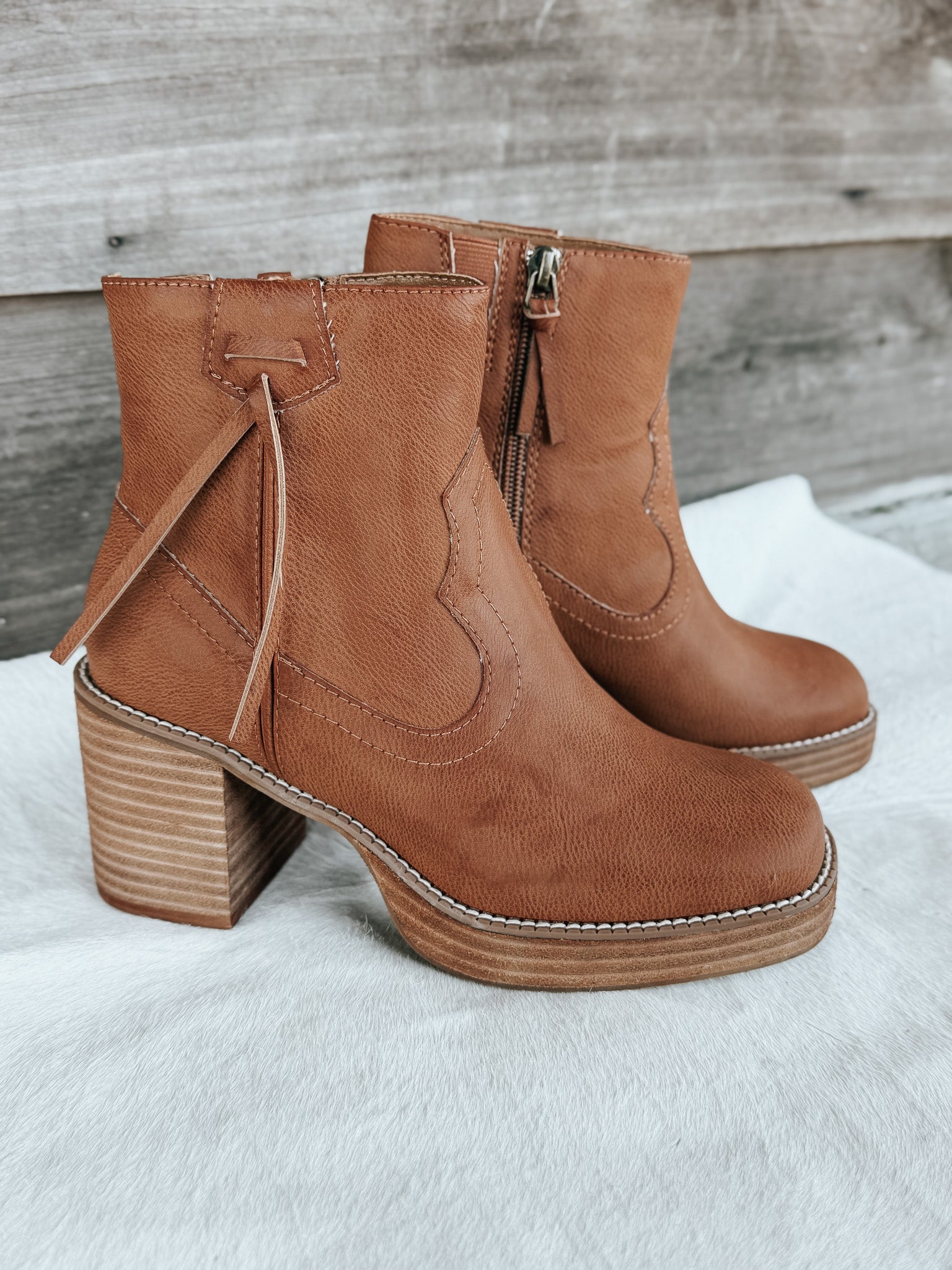 Yellow Box Imperial Ankle Boots