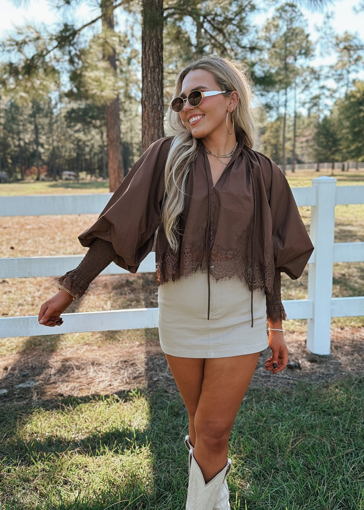 Lace & Luxury Top