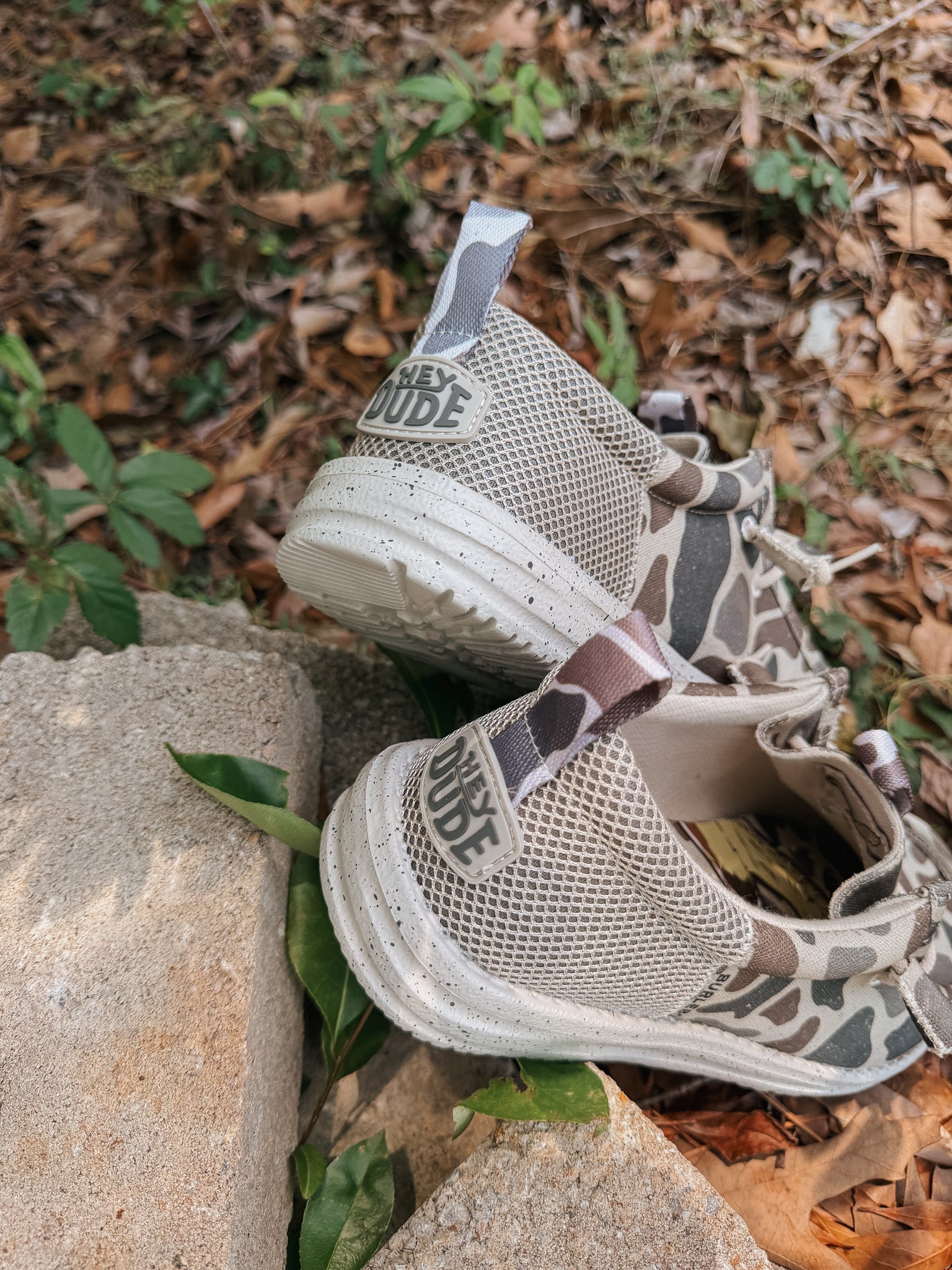 Men's HEYDUDE X BURLEBO Wally Funk Burlebo Deer Camo